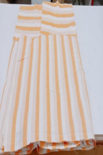 BEDSHEET STRIPE 90X108 2 PILLOW COVER